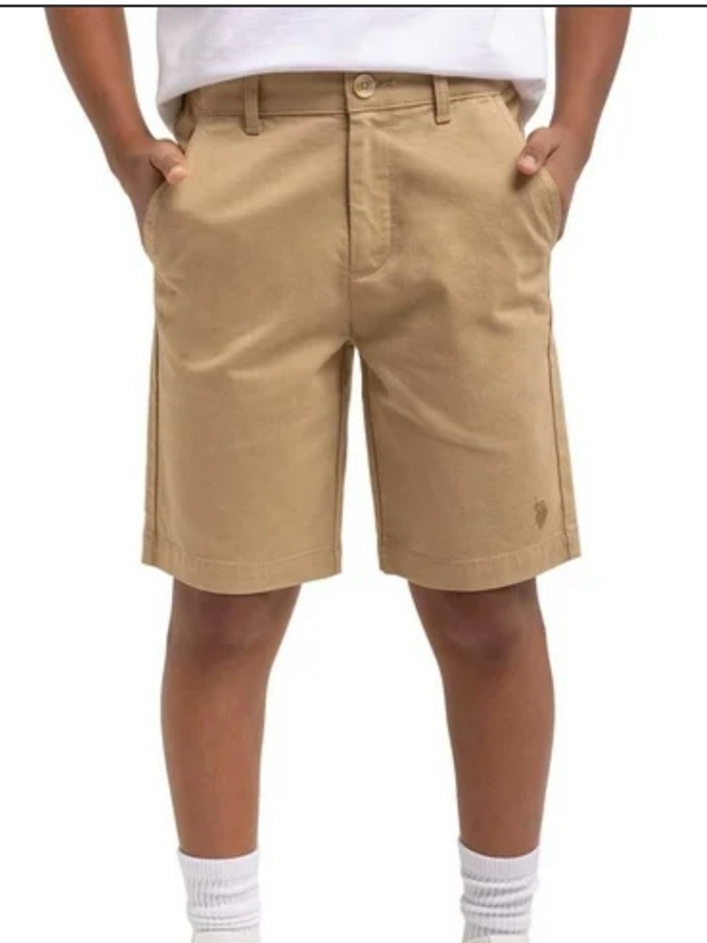 U.S. POLO ASSN. Boys Size 14 Boho Retro Twill Chino Shorts